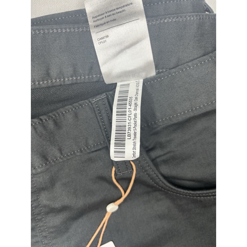 Quince Comfort Stretch Traveler 5-Pocket Straight Fit Pants Men 42x30 NWT Black - Picture 3 of 8
